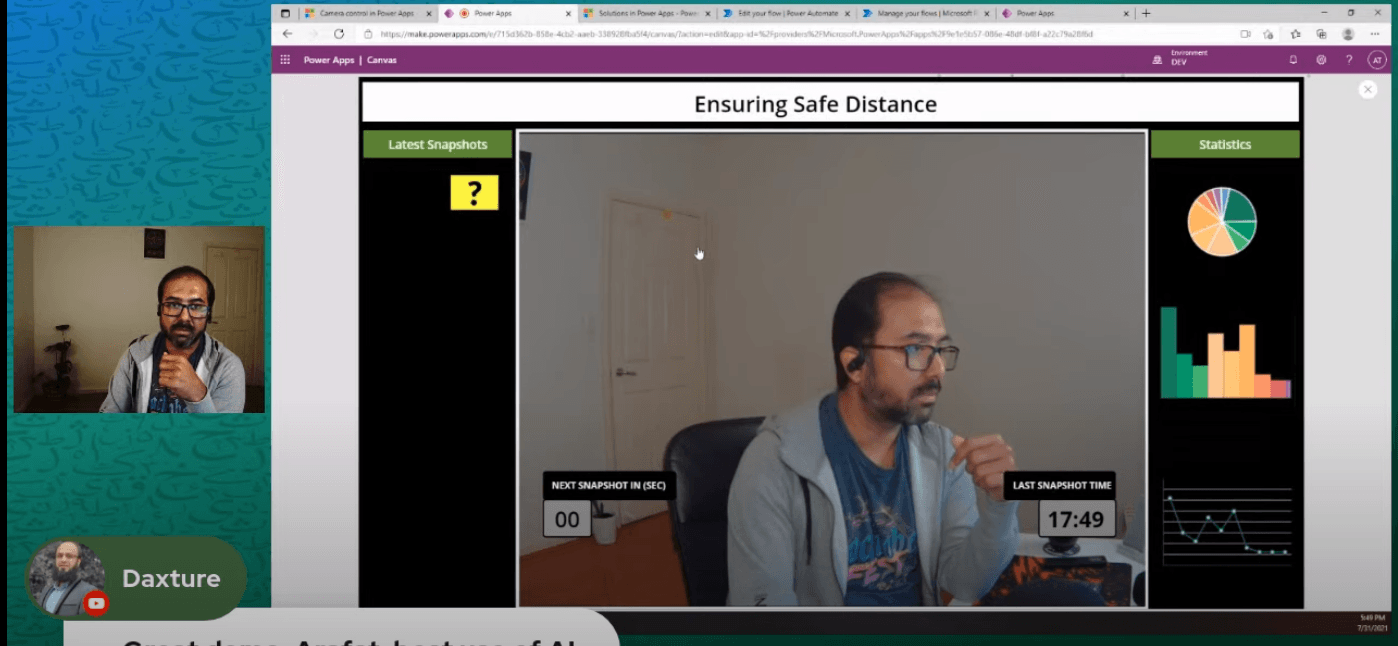 Build Covid Safe solutions with AI Builder