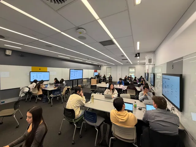 Arafat Tehsin teaching UNSW students how to build with AI agents