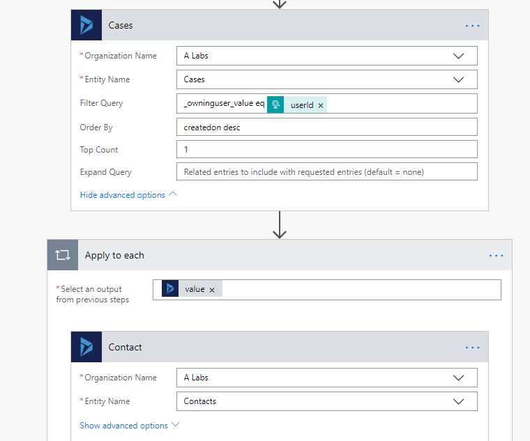 Case Retrieval from Dynamics 365