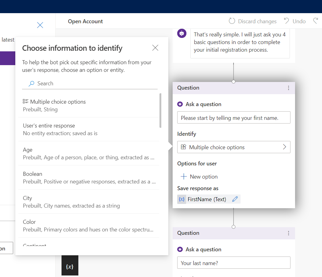 Entities Power Virtual Agent