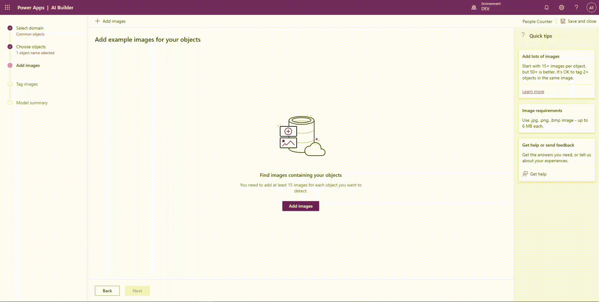 Tagging images from AI Builder Object Detection