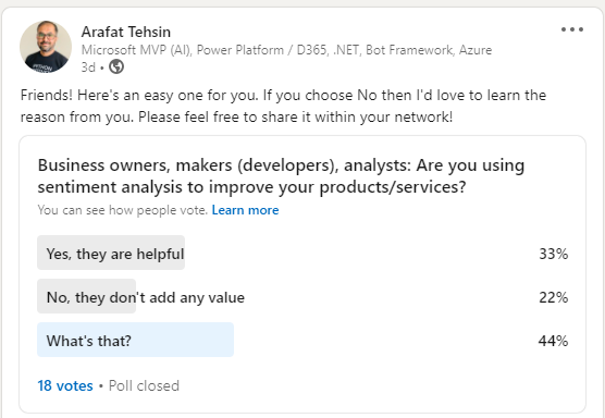 LinkedIn Poll Embed
